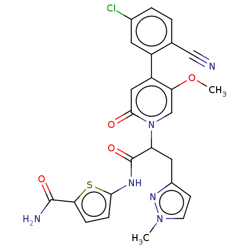 Chemical structure of BindingDB Monomer ID 276779