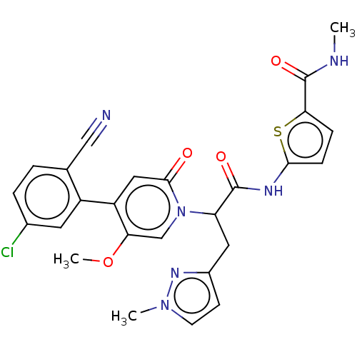 Chemical structure of BindingDB Monomer ID 276781