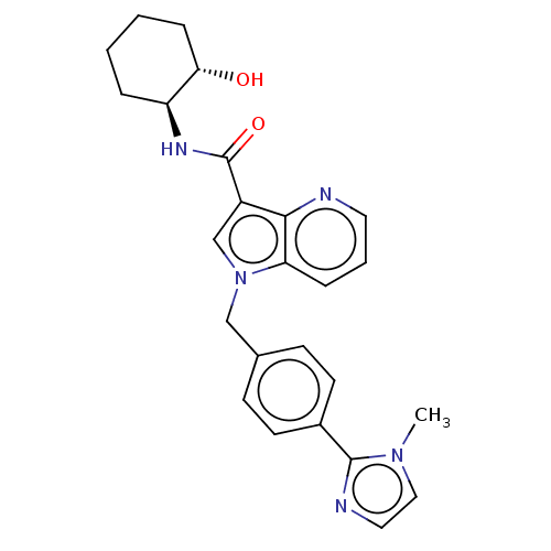 Chemical structure of BindingDB Monomer ID 277249