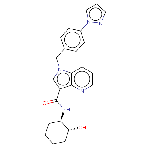 Chemical structure of BindingDB Monomer ID 277254