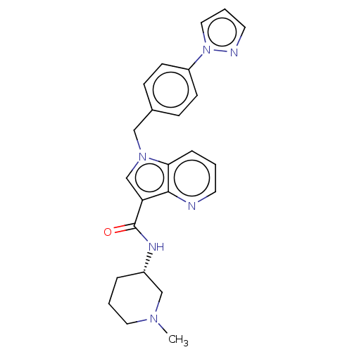 Chemical structure of BindingDB Monomer ID 277261