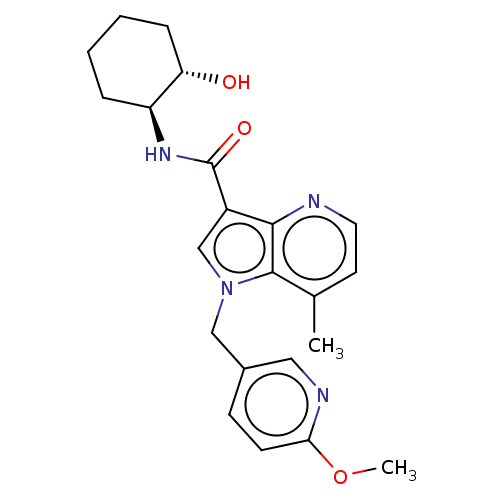 Chemical structure of BindingDB Monomer ID 277274