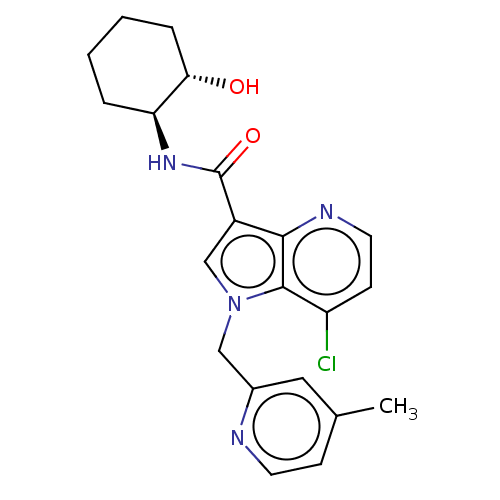 Chemical structure of BindingDB Monomer ID 277287