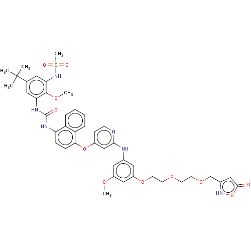 Chemical structure of BindingDB Monomer ID 277692