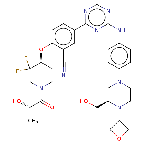 Chemical structure of BindingDB Monomer ID 278247
