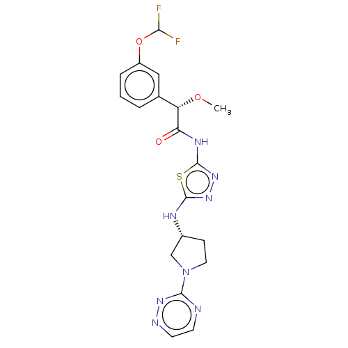 Chemical structure of BindingDB Monomer ID 278407