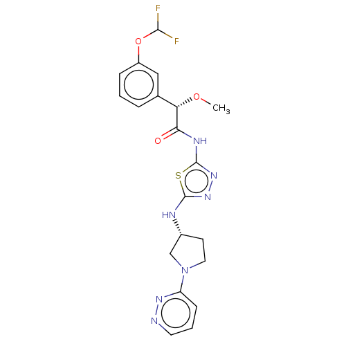 Chemical structure of BindingDB Monomer ID 278409