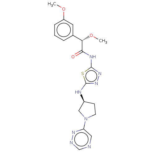 Chemical structure of BindingDB Monomer ID 278433