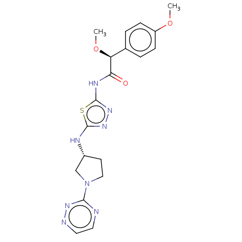 Chemical structure of BindingDB Monomer ID 278438