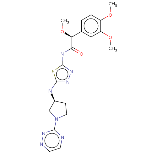 Chemical structure of BindingDB Monomer ID 278442
