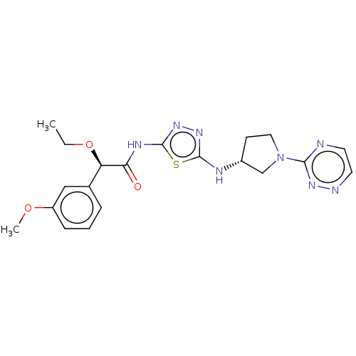 Chemical structure of BindingDB Monomer ID 278443