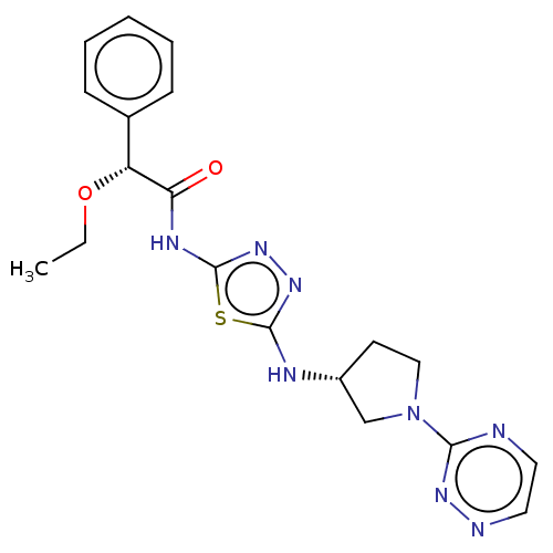 Chemical structure of BindingDB Monomer ID 278457