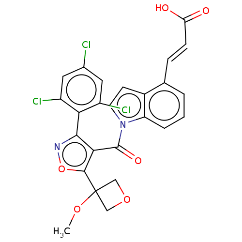 Chemical structure of BindingDB Monomer ID 278541
