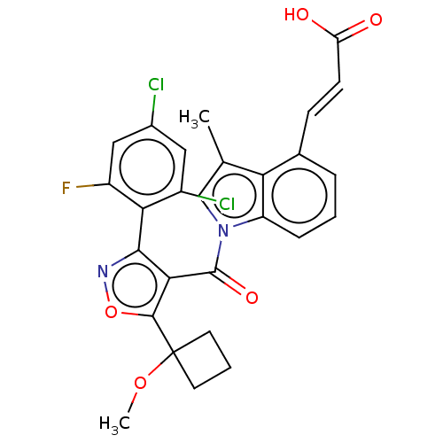 Chemical structure of BindingDB Monomer ID 278552