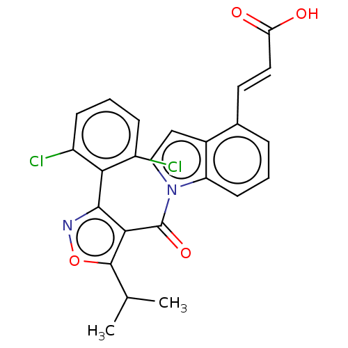 Chemical structure of BindingDB Monomer ID 278561