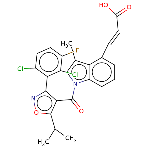 Chemical structure of BindingDB Monomer ID 278568
