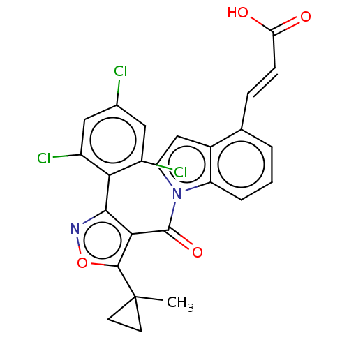 Chemical structure of BindingDB Monomer ID 278575