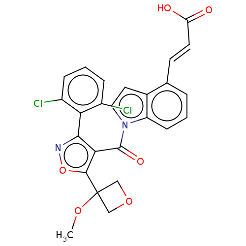 Chemical structure of BindingDB Monomer ID 278614