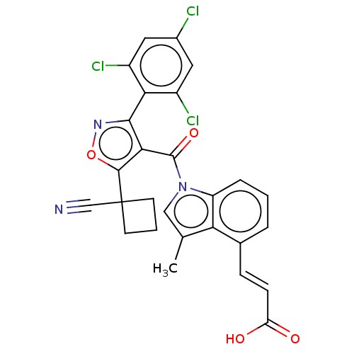 Chemical structure of BindingDB Monomer ID 278631