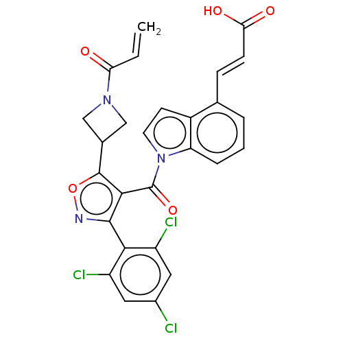 Chemical structure of BindingDB Monomer ID 278633