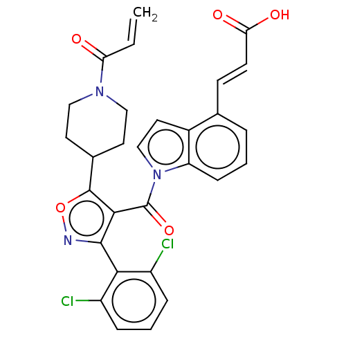 Chemical structure of BindingDB Monomer ID 278640