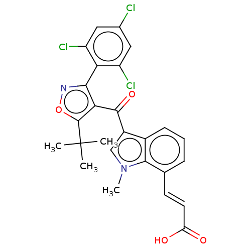 Chemical structure of BindingDB Monomer ID 278702