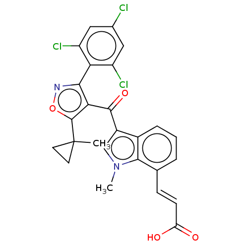 Chemical structure of BindingDB Monomer ID 278703