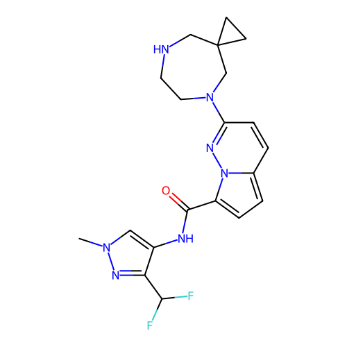 Chemical structure of BindingDB Monomer ID 278721