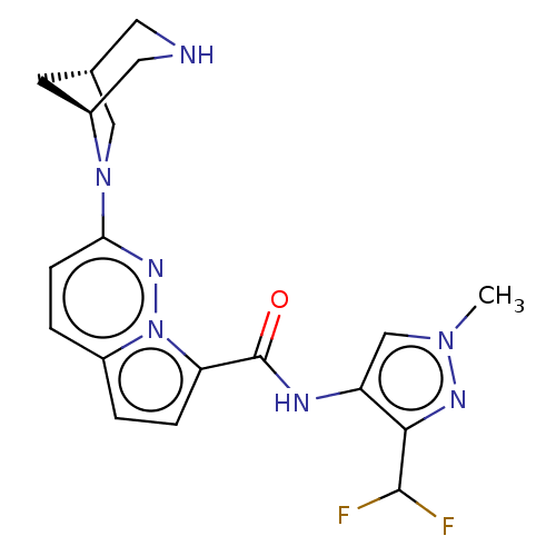Chemical structure of BindingDB Monomer ID 278822