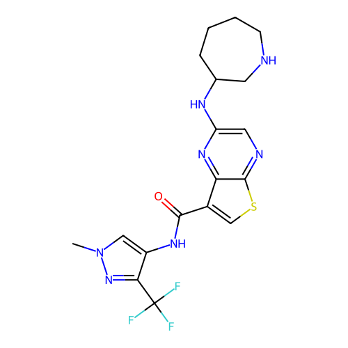 Chemical structure of BindingDB Monomer ID 278836