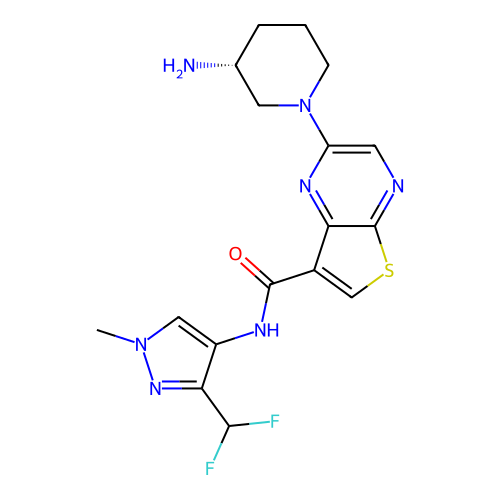Chemical structure of BindingDB Monomer ID 278845