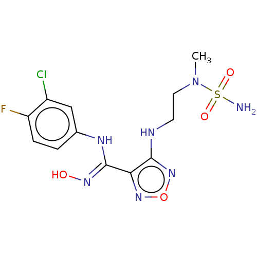 Chemical structure of BindingDB Monomer ID 279195