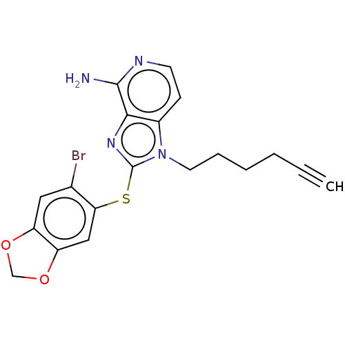 Chemical structure of BindingDB Monomer ID 279686