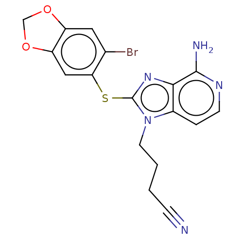 Chemical structure of BindingDB Monomer ID 279689