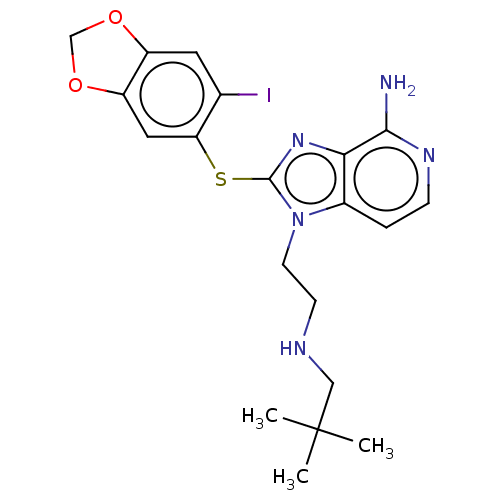 Chemical structure of BindingDB Monomer ID 279695