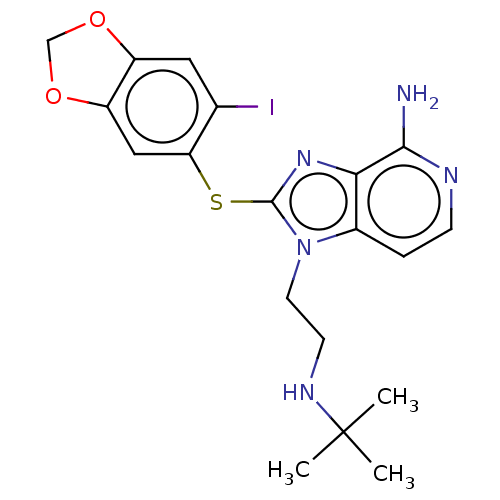 Chemical structure of BindingDB Monomer ID 279697