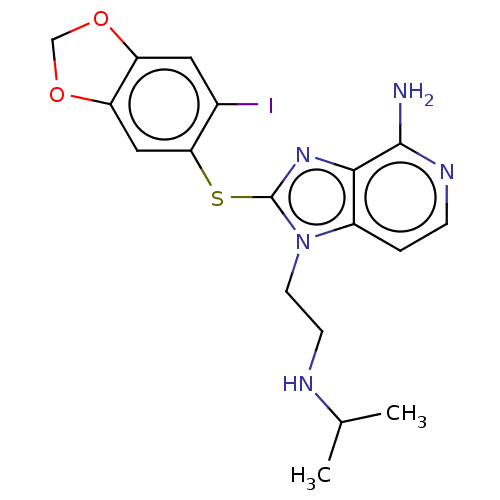 Chemical structure of BindingDB Monomer ID 279698