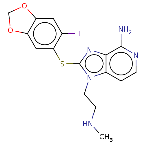 Chemical structure of BindingDB Monomer ID 279701