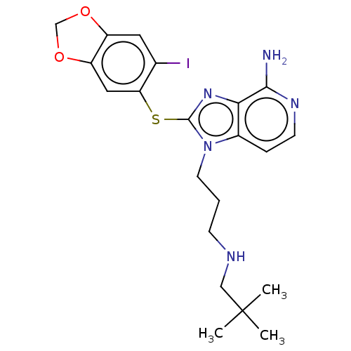 Chemical structure of BindingDB Monomer ID 279707