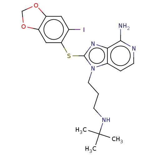 Chemical structure of BindingDB Monomer ID 279708