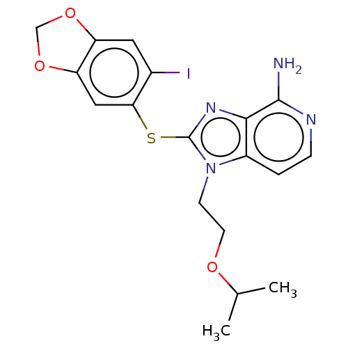 Chemical structure of BindingDB Monomer ID 279711
