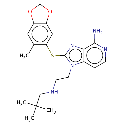 Chemical structure of BindingDB Monomer ID 279720