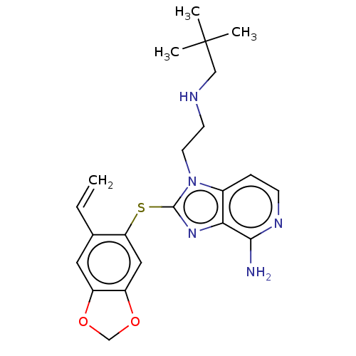 Chemical structure of BindingDB Monomer ID 279722
