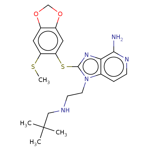 Chemical structure of BindingDB Monomer ID 279725