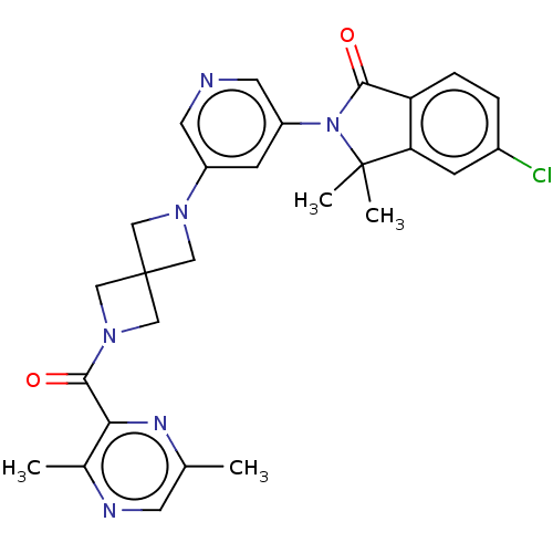Chemical structure of BindingDB Monomer ID 279754