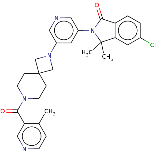 Chemical structure of BindingDB Monomer ID 279786