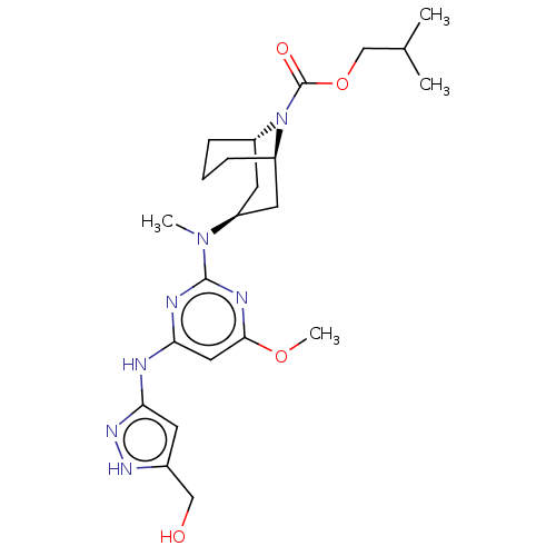 Chemical structure of BindingDB Monomer ID 279816