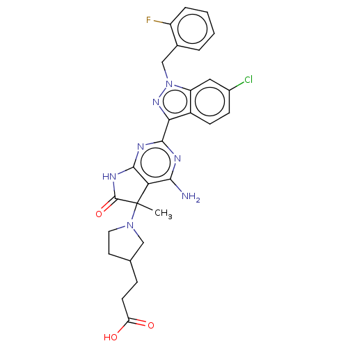 Chemical structure of BindingDB Monomer ID 280986