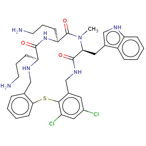 Chemical structure of BindingDB Monomer ID 280996