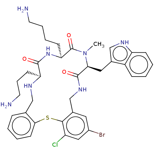 Chemical structure of BindingDB Monomer ID 281003